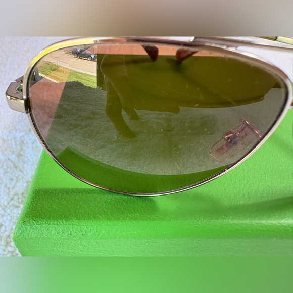 COACH Sunglasses-Shiny Light Gold-Preowned, Good Condition-Lens are Scratched - Picture 5 of 10